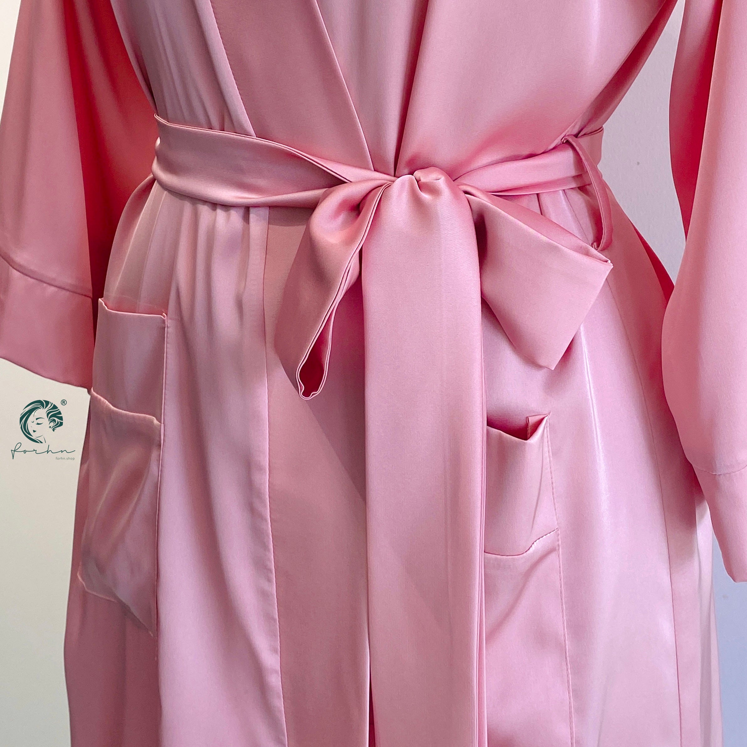 Silky Robe Getting Ready Dress Bridal Party Loungewear Satin Kimono