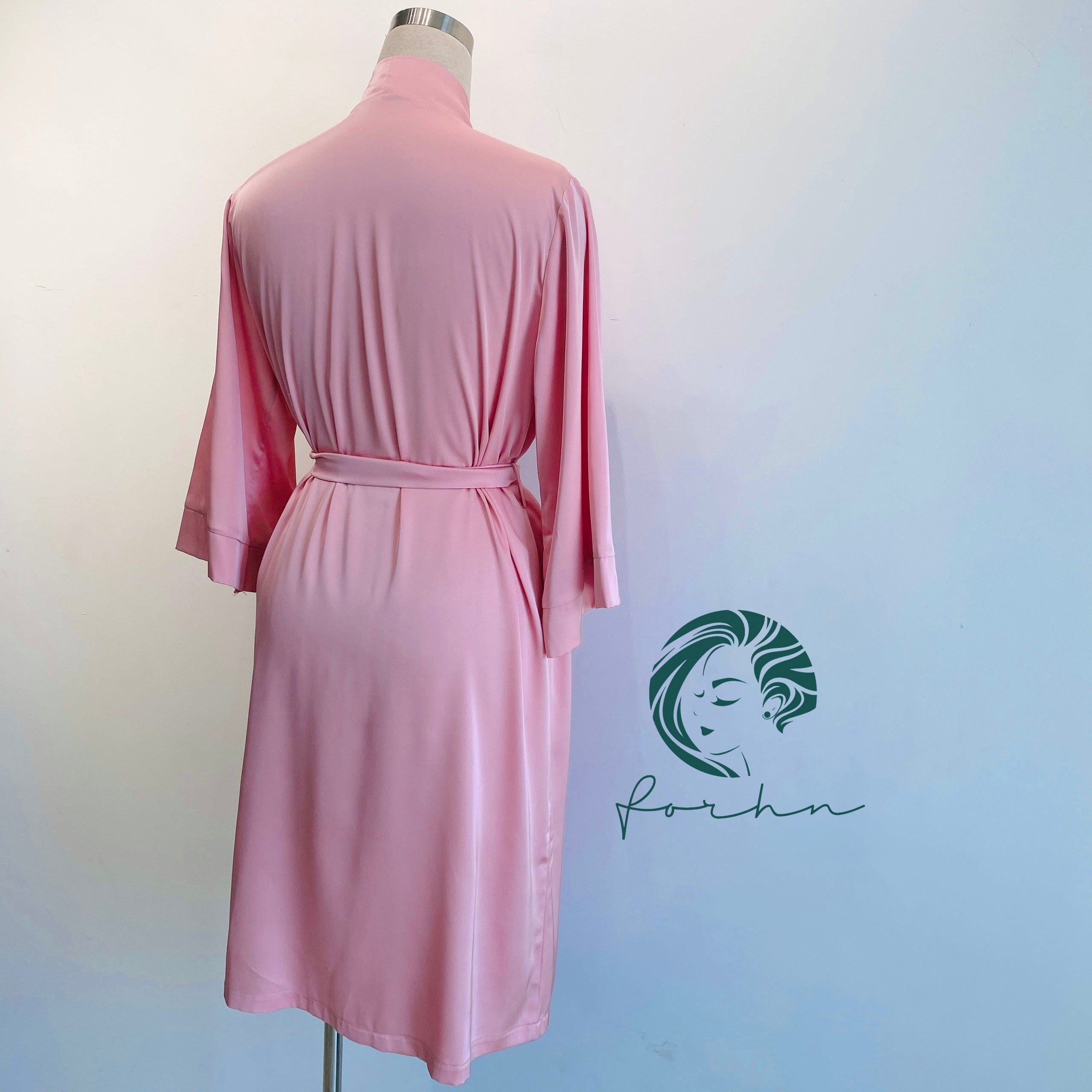 Cami Nightgown Bridal Party Bridesmaid Gift Women's Sleepwear Satin Robe