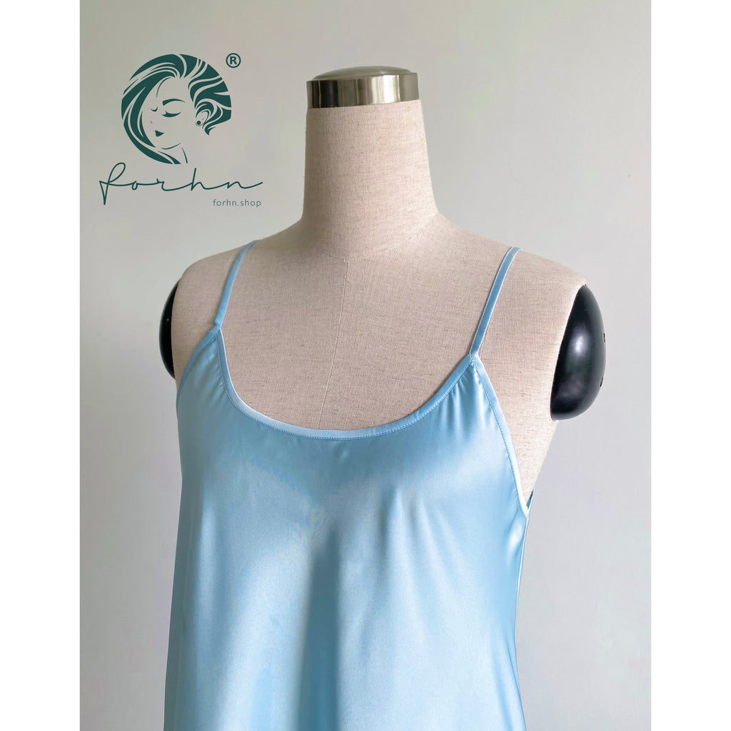 Eve Satin Slip Dress Under slip or Petticoat Silky Cami Sleepwear