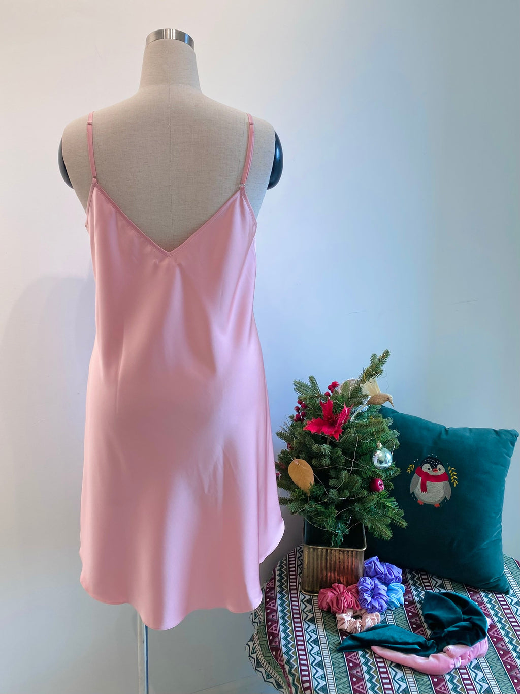 Joie Satin Slip Dress Bridesmaid Nightgown Under Slip or Petticoat