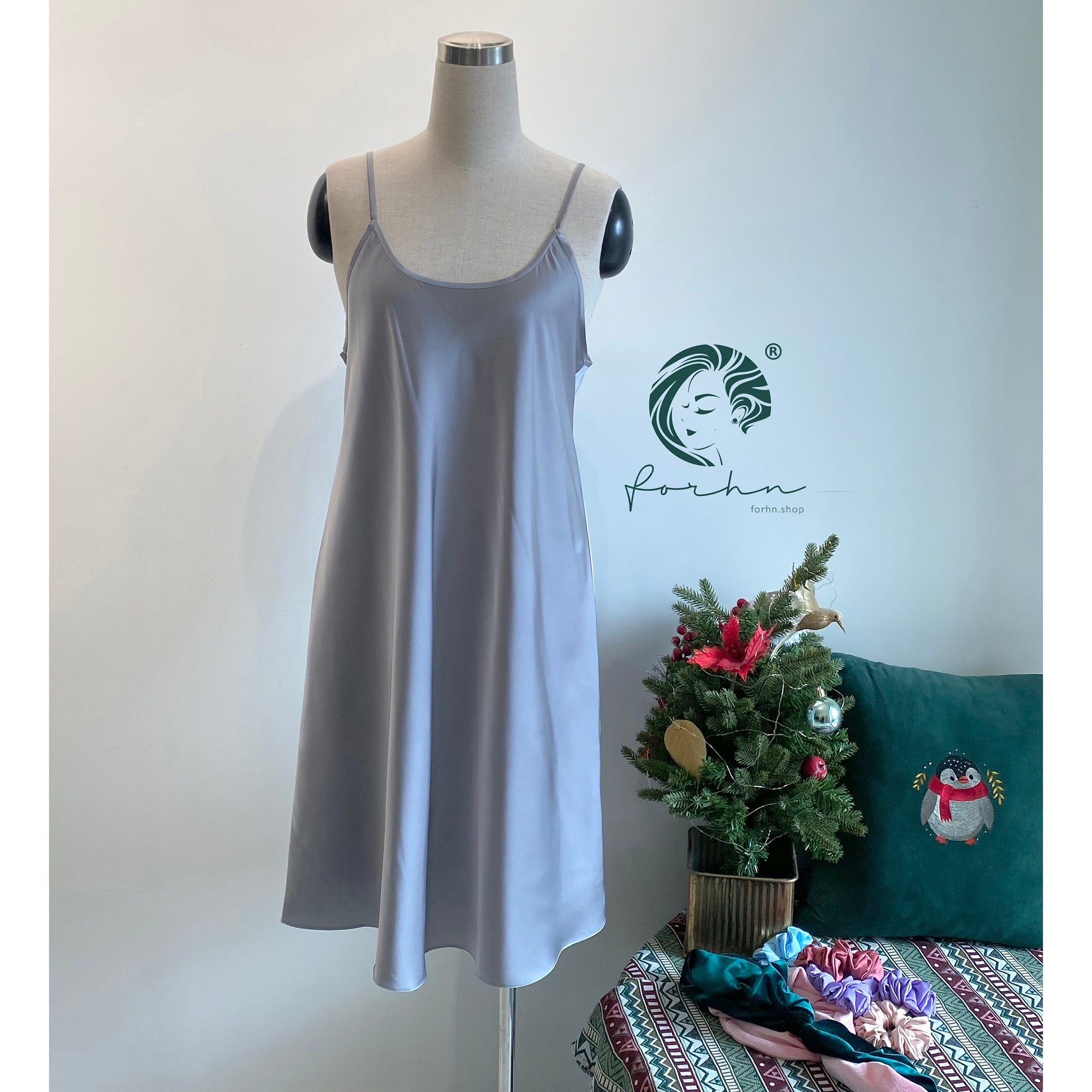 Eve Satin Slip Dress Under slip or Petticoat Silky Cami Sleepwear