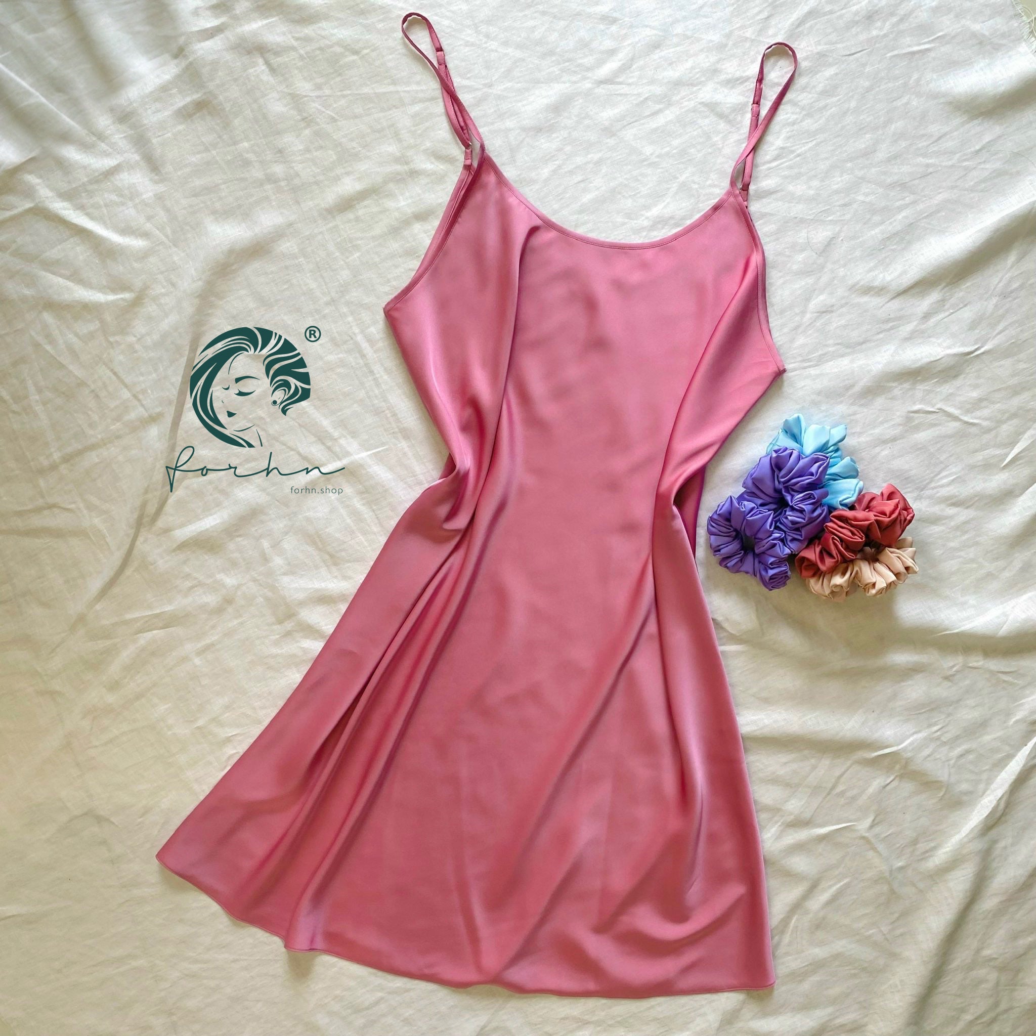 Eve Satin Slip Dress Under slip or Petticoat Women's Sleepwear