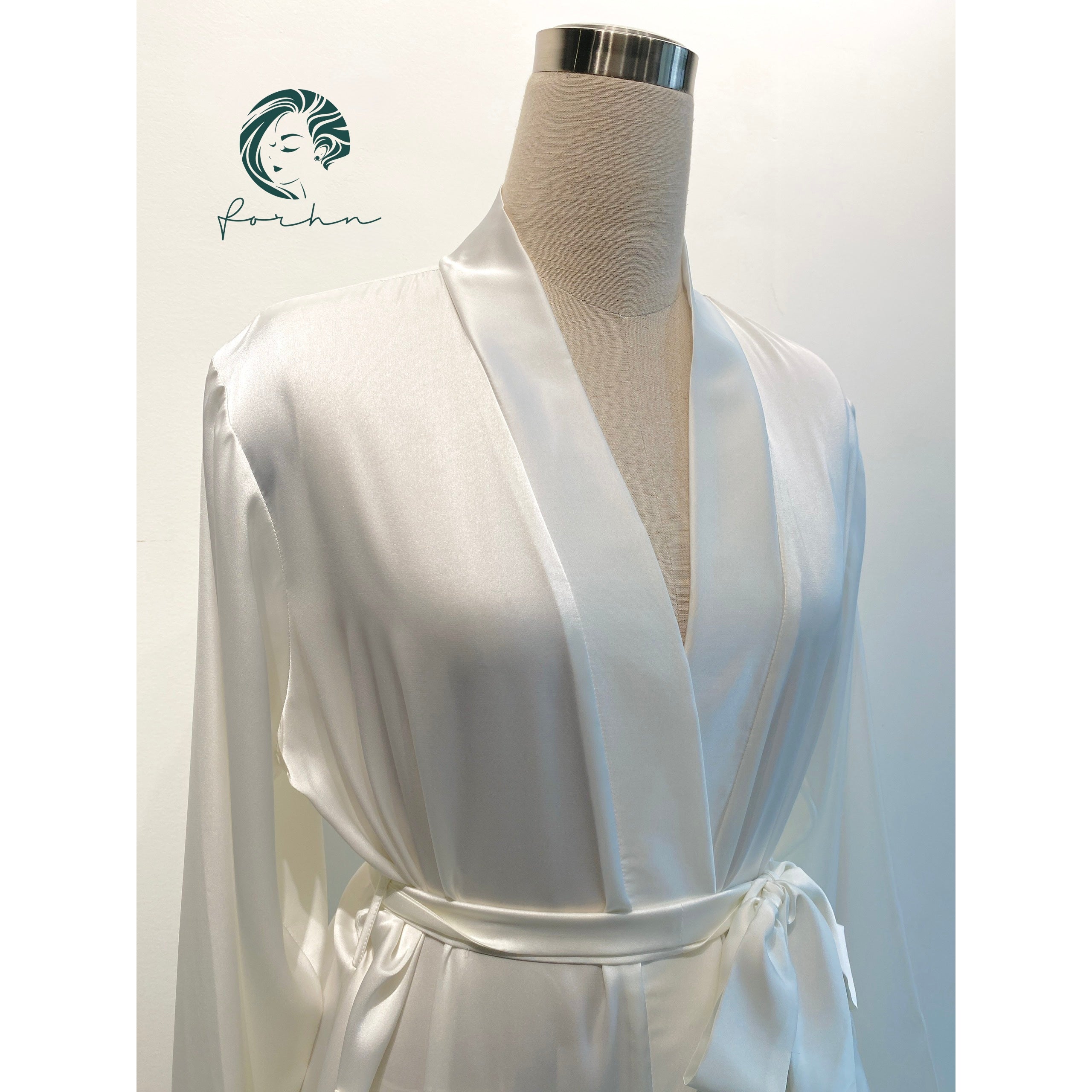 Cami Nightgown Bridal Party Bridesmaid Gift Women's Sleepwear Satin Robe
