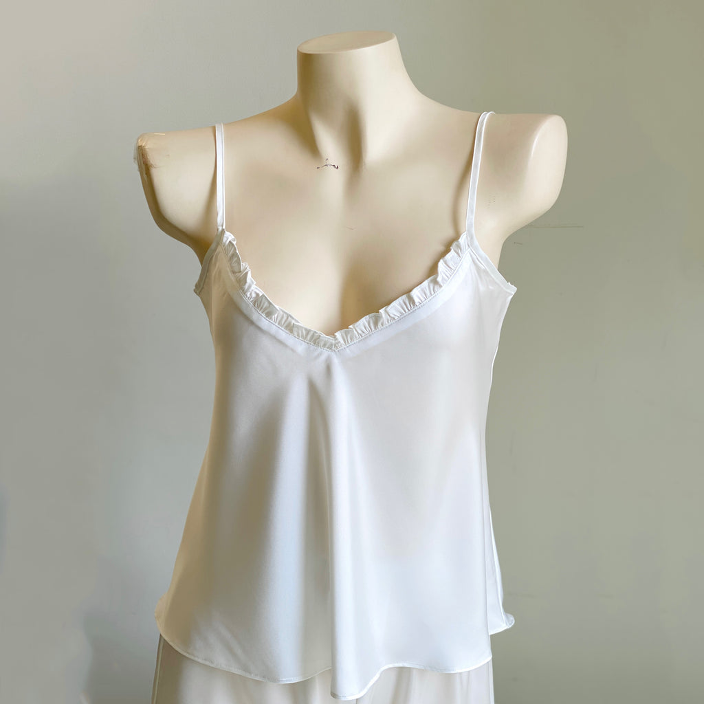Satin Cami and Shorts: Bridal Party Pajamas, Bride & Bachelorette Gift JULIE