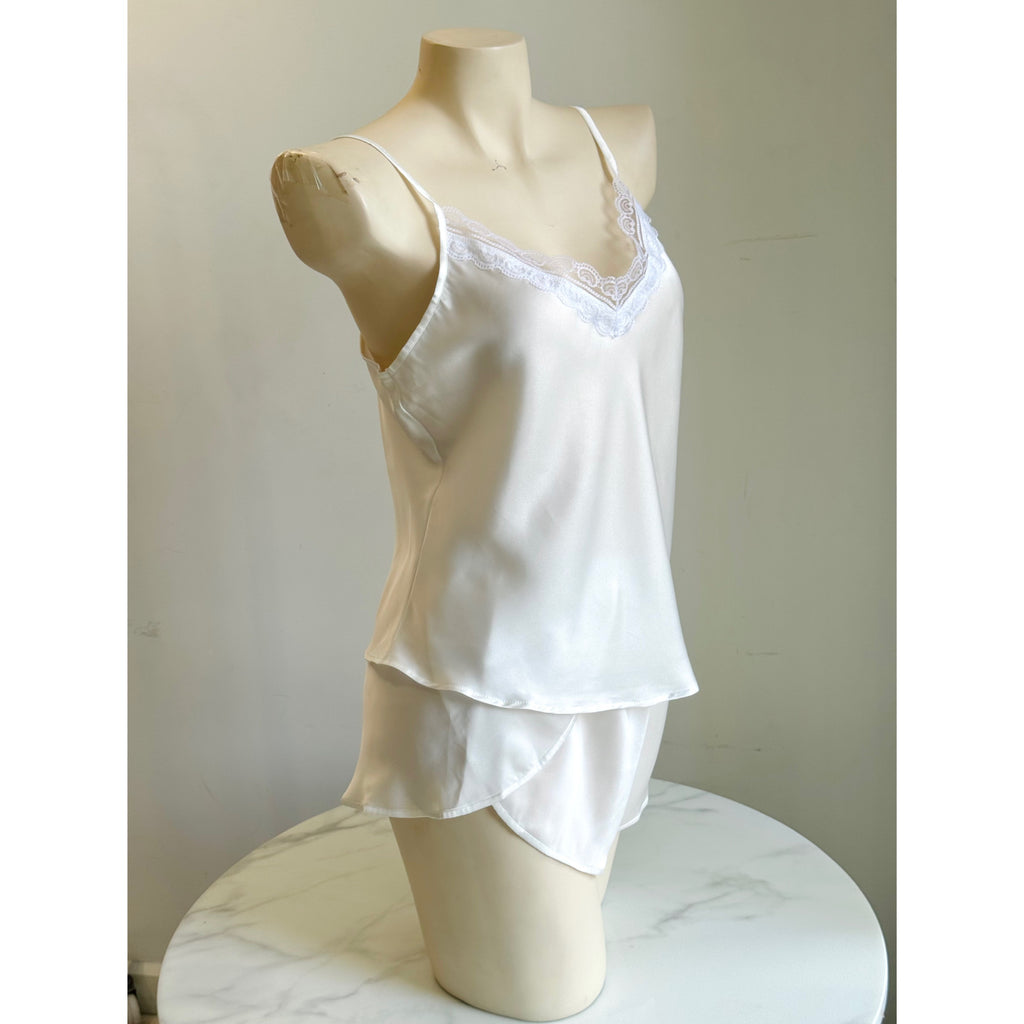 Satin Lace Pajama Set, Bridal Sleepwear, Bridesmaid Loungewear, Timren set