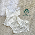 Satin Lace Pajama Set, Bridal Sleepwear, Bridesmaid Loungewear, Timren set