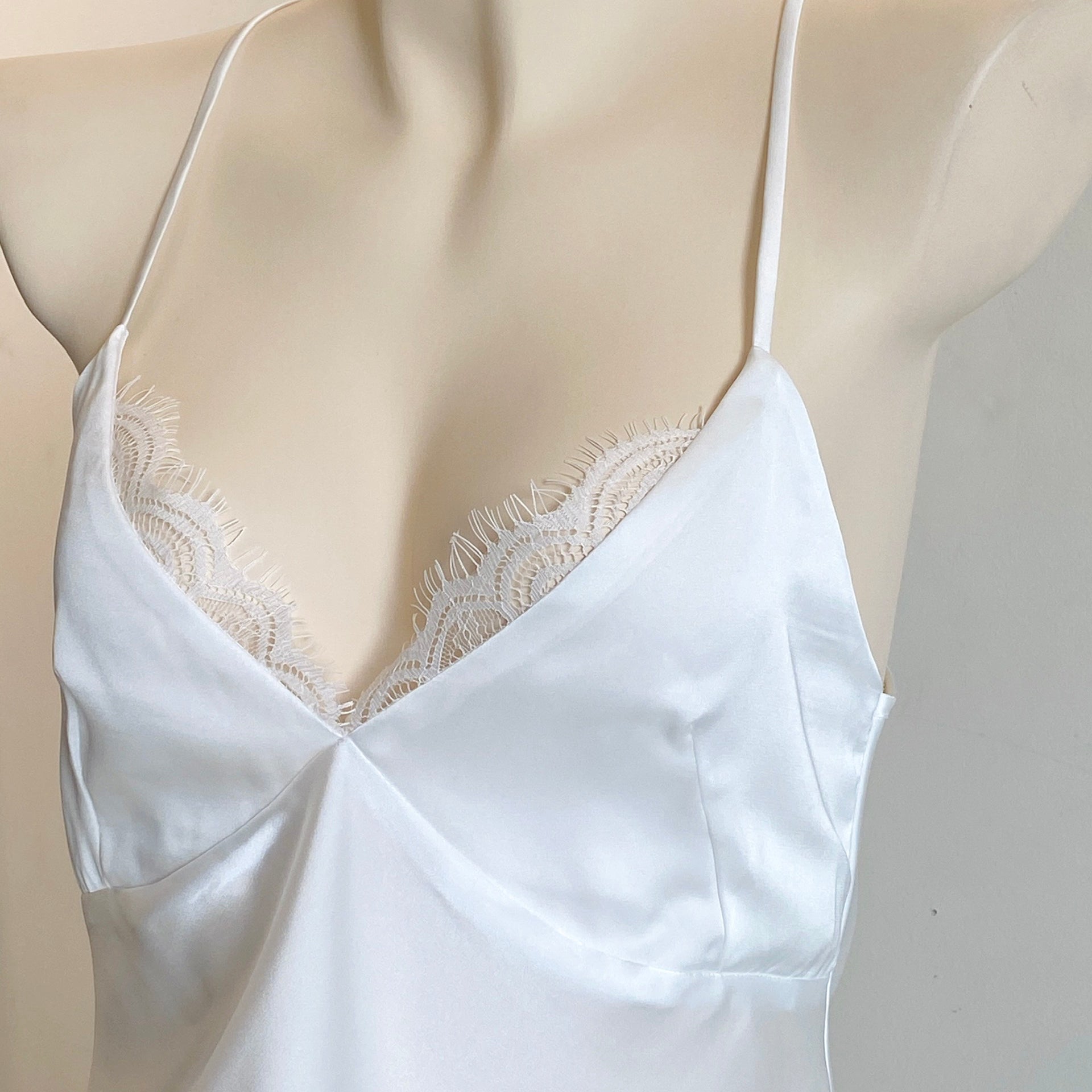 Satin Lace Cami & Shorts Set Summer Pajama Bridal Sleepwear Honeymoon Outfit LAYLISSET