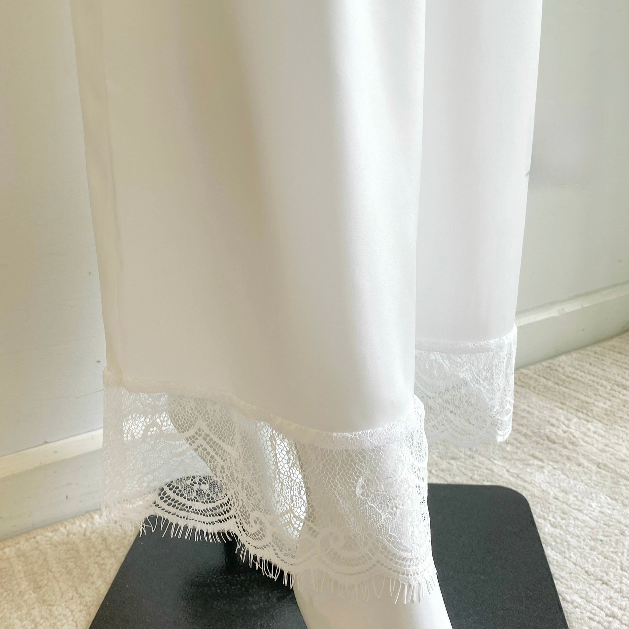 Eira LSet Satin Lace Cami and Long Pants Pajama Set | Silky Sleepwear | Bridal Loungewear | Bridesmaid Gift