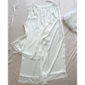 Eira LSet Satin Lace Cami and Long Pants Pajama Set | Silky Sleepwear | Bridal Loungewear | Bridesmaid Gift