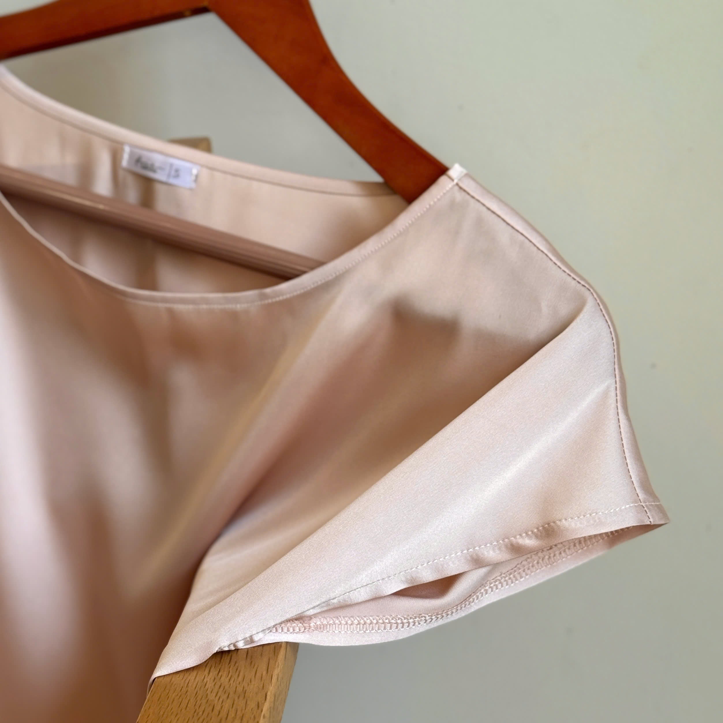 Ara SSet, Satin Pajama Set, Short Sleeve Silky Sleepwear, Elegant Loungewear